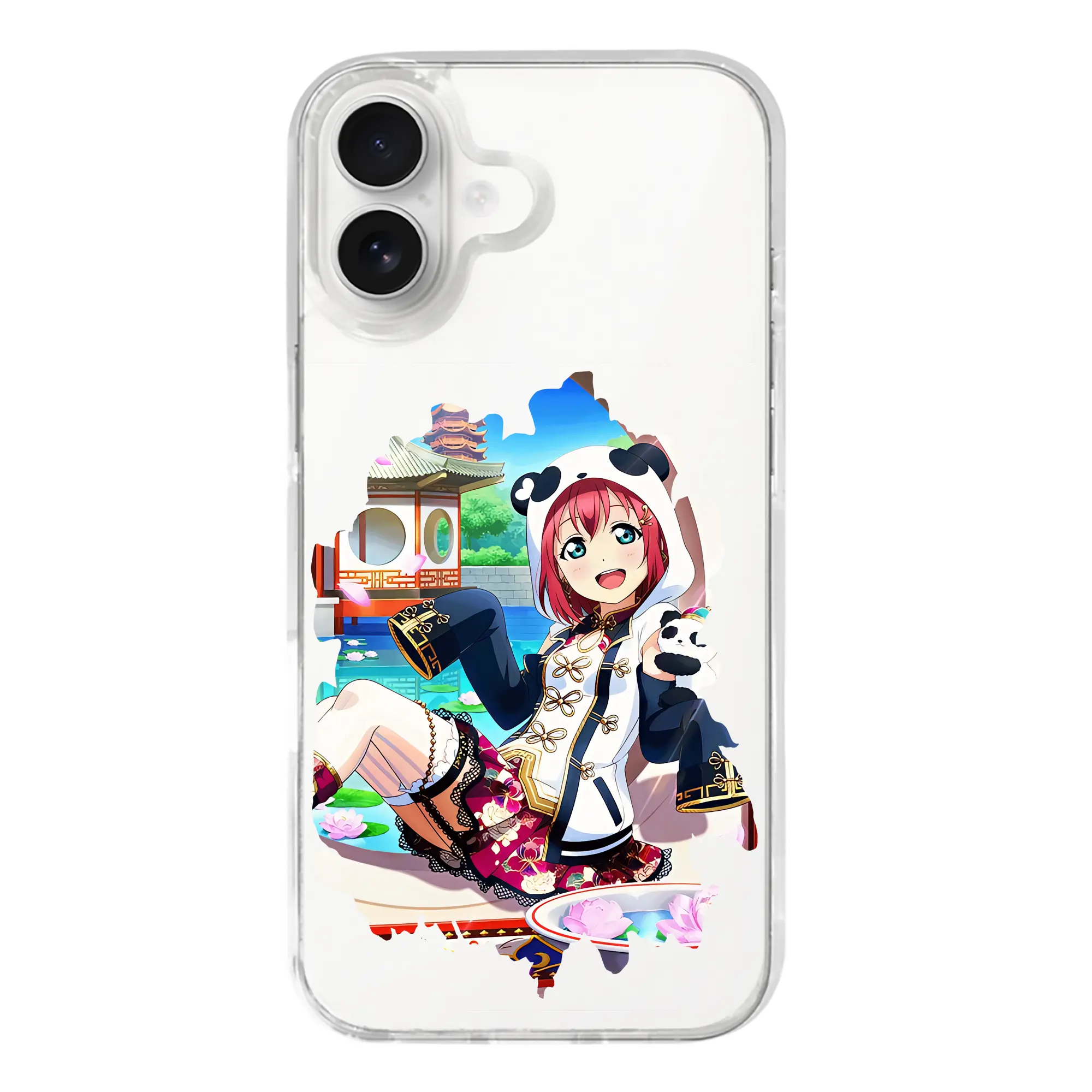 Love Live! グッズ,黒澤ルビィ - iPhone 17シリーズ 透明スマホケース – 薄型・耐衝撃・精密フィット保護カバー